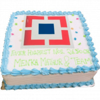 HDFC Bank Theme Cake online delivery in Noida, Delhi, NCR,
                    Gurgaon