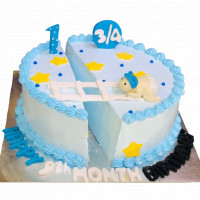9th Month Birthday Cake online delivery in Noida, Delhi, NCR,
                    Gurgaon
