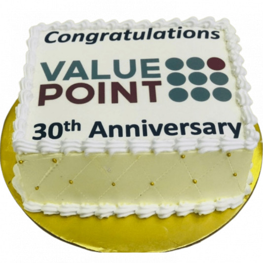 30th Anniversary Cake online delivery in Noida, Delhi, NCR, Gurgaon
