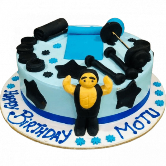 Cake Gymer Birthday online delivery in Noida, Delhi, NCR, Gurgaon