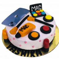 Mac Makeup Cake for Female online delivery in Noida, Delhi, NCR,
                    Gurgaon