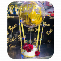 Real Rose Hamper Cake online delivery in Noida, Delhi, NCR,
                    Gurgaon