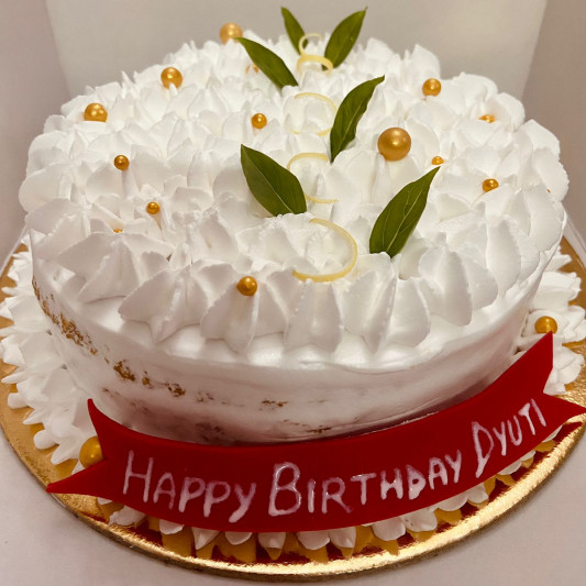 Keto Gluten free Cream Icing Cake online delivery in Noida, Delhi, NCR, Gurgaon