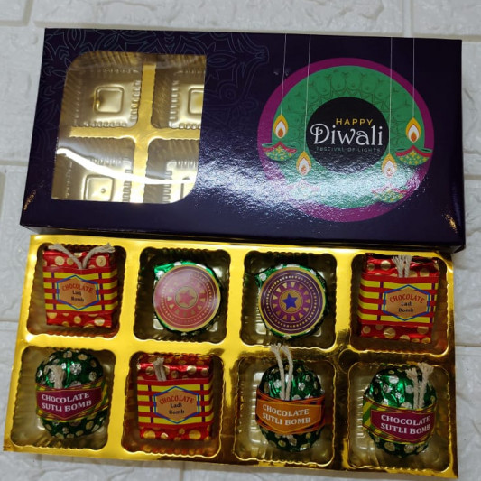 Diwali Theme Chocolate online delivery in Noida, Delhi, NCR, Gurgaon