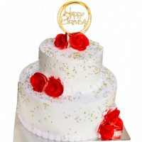 Double Story Birthday Cake online delivery in Noida, Delhi, NCR,
                    Gurgaon