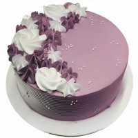 Floral and White Pearl Decorated Cake online delivery in Noida, Delhi, NCR,
                    Gurgaon