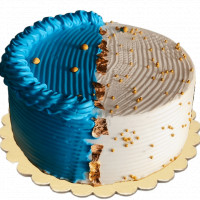 Two Color Cake online delivery in Noida, Delhi, NCR,
                    Gurgaon