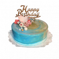 Mirror Glazed Birthday Cake online delivery in Noida, Delhi, NCR,
                    Gurgaon