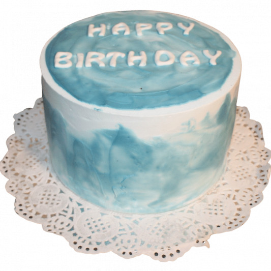 Ombre Blue Birthday Cake online delivery in Noida, Delhi, NCR, Gurgaon