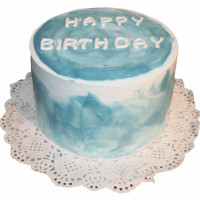 Ombre Blue Birthday Cake online delivery in Noida, Delhi, NCR,
                    Gurgaon