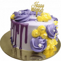 Purple Birthday Cake  online delivery in Noida, Delhi, NCR,
                    Gurgaon