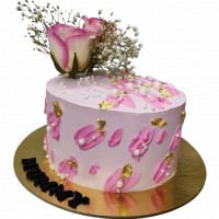 Beautiful Pink Cake for Mummy online delivery in Noida, Delhi, NCR,
                    Gurgaon