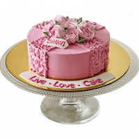 Elegant Pink Cake for Her online delivery in Noida, Delhi, NCR,
                    Gurgaon