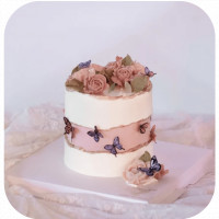 Butterfly Faultline Cake online delivery in Noida, Delhi, NCR,
                    Gurgaon