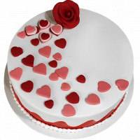 Happy Anniversary Flower Cake online delivery in Noida, Delhi, NCR,
                    Gurgaon