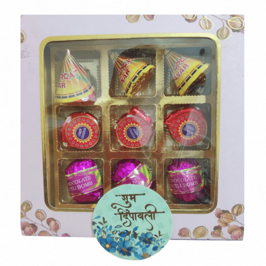 Combination of Crackers Diwali Chocolate online delivery in Noida, Delhi, NCR, Gurgaon