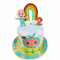 Cocomelon Cake for 2nd Birthday online delivery in Noida, Delhi, NCR,
                    Gurgaon