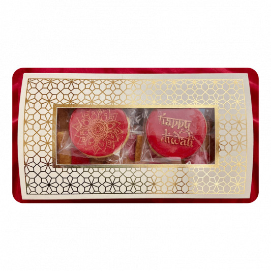Card Theme Cookies Set for Diwali online delivery in Noida, Delhi, NCR, Gurgaon