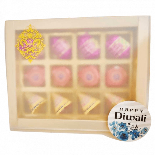 Transparent Chocolate Box - Pack of 12 online delivery in Noida, Delhi, NCR, Gurgaon