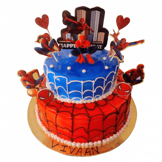 2 Flavour Tier Cake online delivery in Noida, Delhi, NCR, Gurgaon