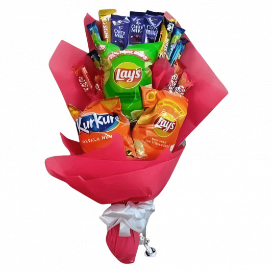 High on Snack Bouquet online delivery in Noida, Delhi, NCR, Gurgaon