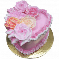 Strawberry Heart Cake online delivery in Noida, Delhi, NCR,
                    Gurgaon