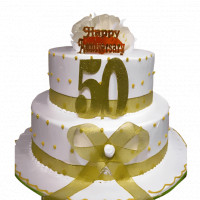 50th Anniversary Cake online delivery in Noida, Delhi, NCR,
                    Gurgaon