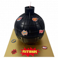 Super Hero Bomb Cake online delivery in Noida, Delhi, NCR,
                    Gurgaon