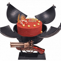 Red Velvet Bomb Cake online delivery in Noida, Delhi, NCR,
                    Gurgaon