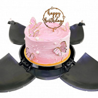 Pink Butterfly Bomb Cake online delivery in Noida, Delhi, NCR,
                    Gurgaon