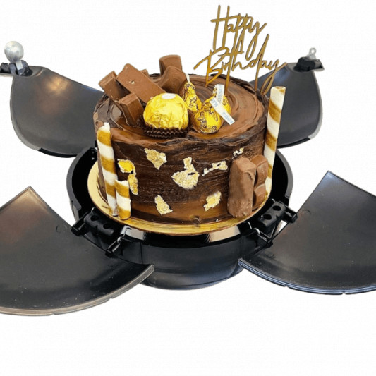 Overloaded Chocolate Bomb Cake online delivery in Noida, Delhi, NCR, Gurgaon