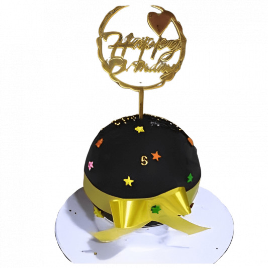 Stars Chocolate Pinata Cake online delivery in Noida, Delhi, NCR, Gurgaon