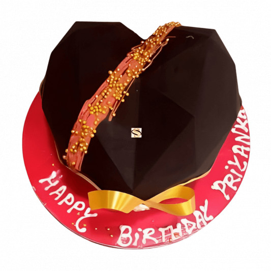 Hearty Love Chocolate Pinata Cake online delivery in Noida, Delhi, NCR, Gurgaon