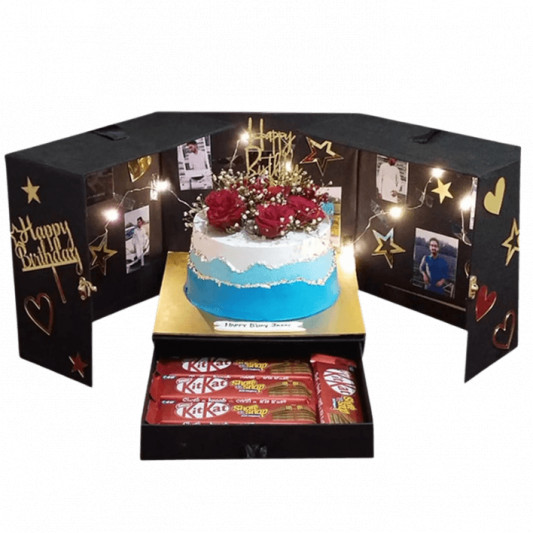 Blue Faultline Surprise Box online delivery in Noida, Delhi, NCR, Gurgaon