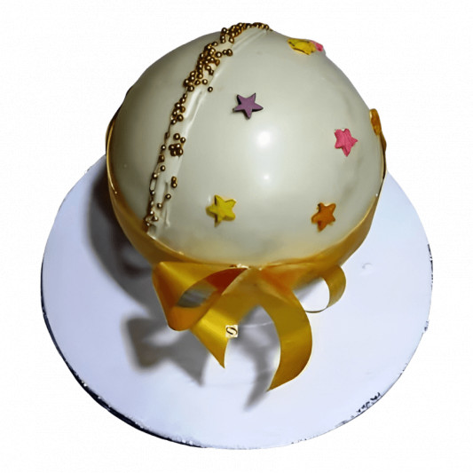 Round Pinata Cake online delivery in Noida, Delhi, NCR, Gurgaon