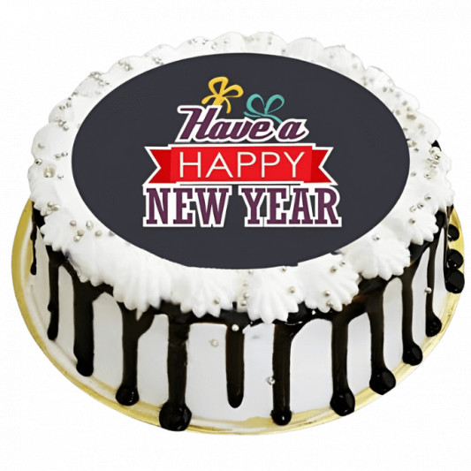 Forestry New Year Cake online delivery in Noida, Delhi, NCR, Gurgaon