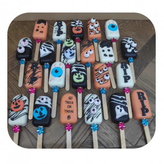 Halloween Theme Cakesicles online delivery in Noida, Delhi, NCR, Gurgaon