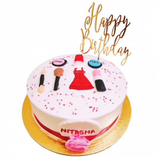 Make up Cake online delivery in Noida, Delhi, NCR, Gurgaon