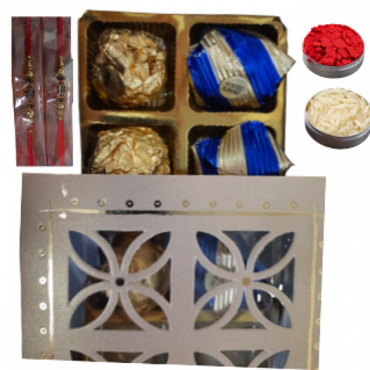 Chocolates Gift Hampers with Rakhi online delivery in Noida, Delhi, NCR, Gurgaon