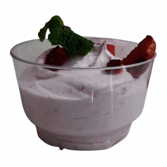 Strawberry Mousse cups online delivery in Noida, Delhi, NCR, Gurgaon