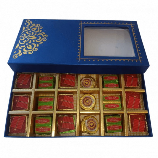 Assorted Chocolates with Cracker sticker online delivery in Noida, Delhi, NCR, Gurgaon