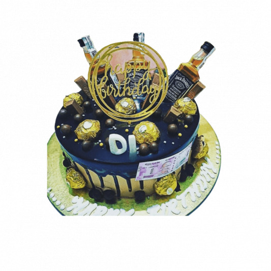 Jack Daniel Theme Cake  online delivery in Noida, Delhi, NCR, Gurgaon