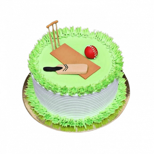 Cricket Theme Cake online delivery in Noida, Delhi, NCR, Gurgaon