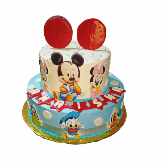 Mickey Mouse and Friends Cake online delivery in Noida, Delhi, NCR, Gurgaon