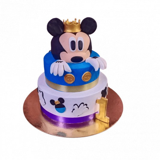 Mickey Mouse Fondant Cake online delivery in Noida, Delhi, NCR, Gurgaon