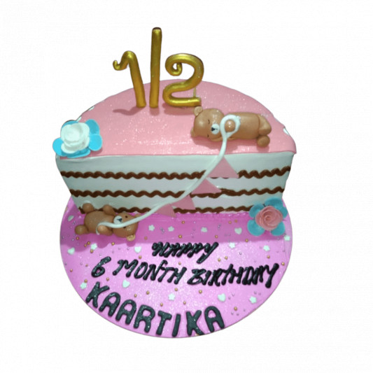 Six Month Birthday Cake online delivery in Noida, Delhi, NCR, Gurgaon