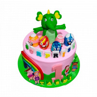 Chuchu TV 1st Birthday Cake  online delivery in Noida, Delhi, NCR,
                    Gurgaon