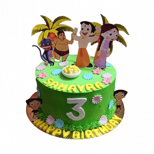 Chota Bheem Birthday Cakes | Chota Bheem Photo Cakes | Order Now