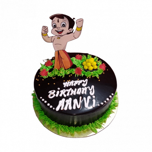 Order Half Kg Chhota Bheem| Send Photo Cake