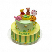Pooh and friends Birthday Cake  online delivery in Noida, Delhi, NCR,
                    Gurgaon
